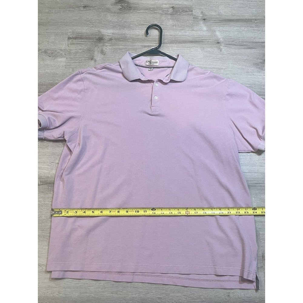 PETER MILLAR Crown Soft POLO Size XL Lavender‎ GOLF - Picture 4 of 5